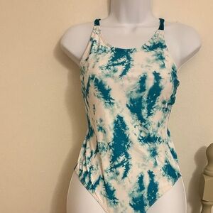 Tie-Dye One-Piece Swimsuit